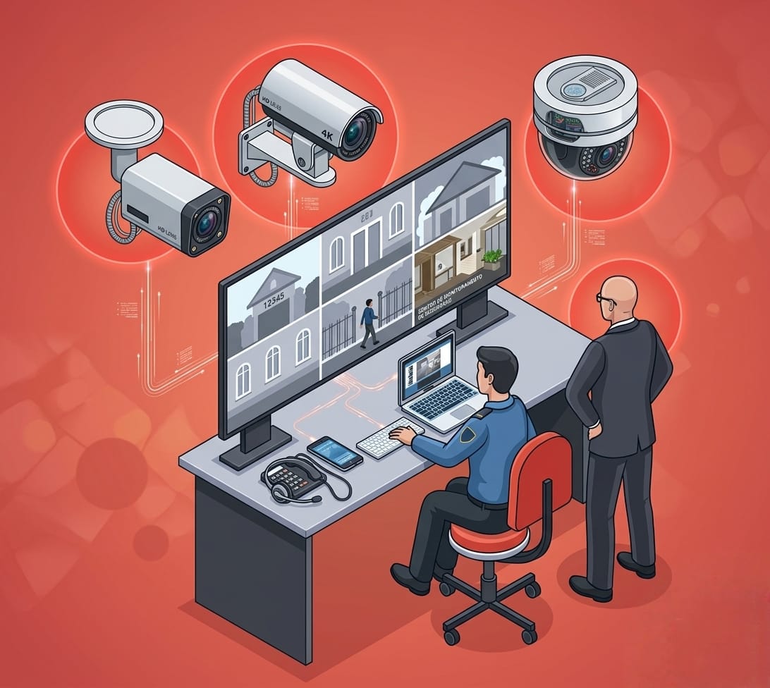 Segurança eletrónica em Luanda - CFTV e alarmes